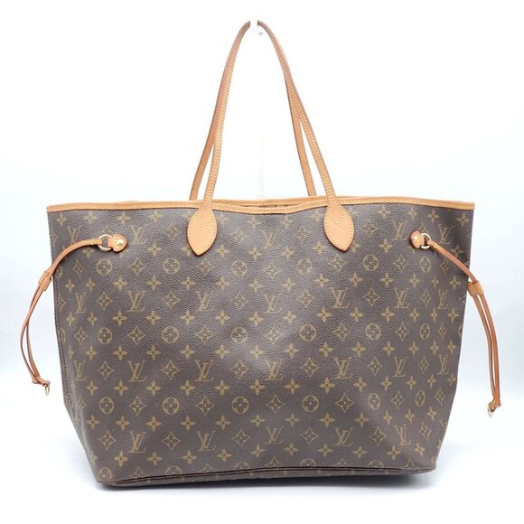 LOUIS VUITTON MONOGRAM NEVERFULL GM TOTE BAG - Picture 1 of 15